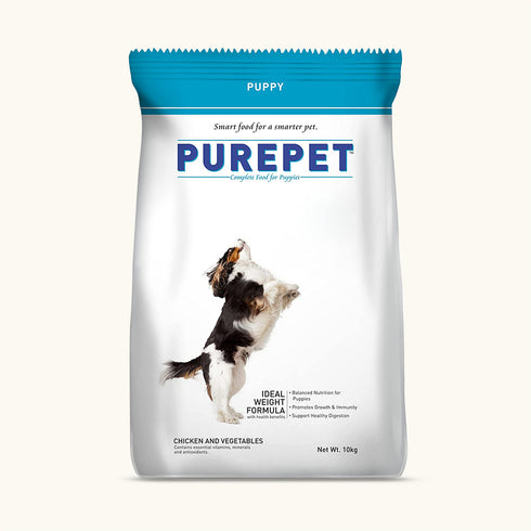 Purepet Chicken & Veg Dry Puppy Food